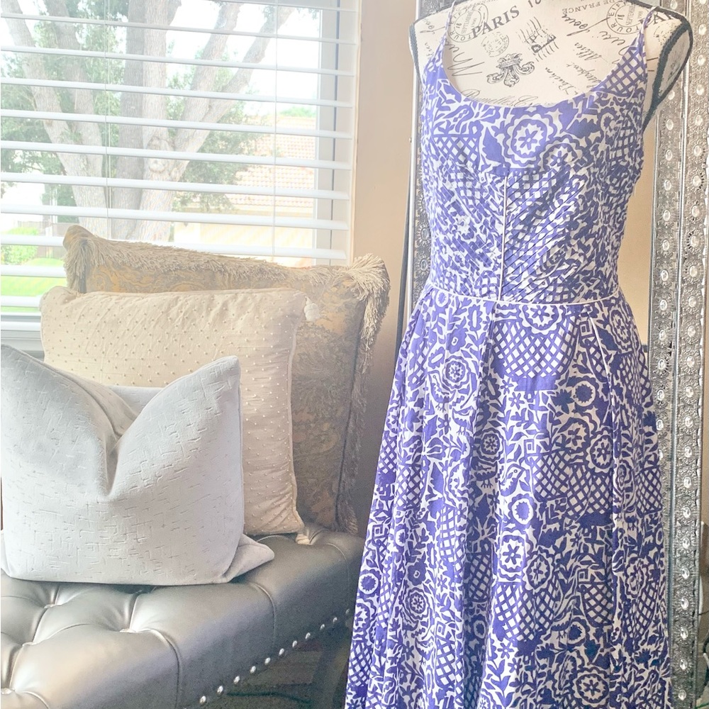 Beautiful Tory Burch printed Sundress, lightweight  100% cotton, compliments her